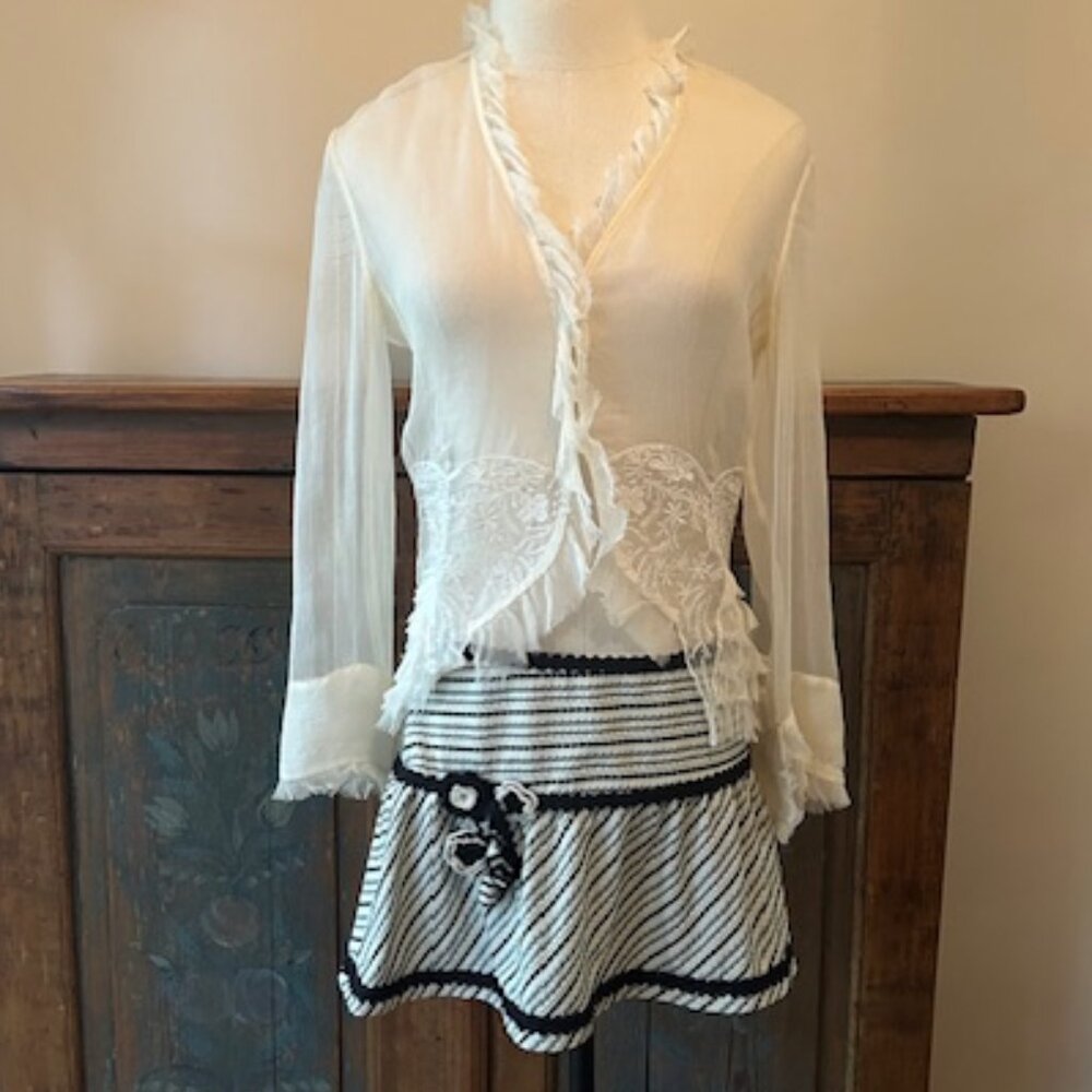 Vintage Betsey Johnson Parasol Swim Skirt/Coverup
